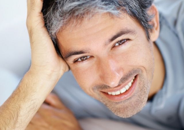 причины и лечение седины волос у мужчин