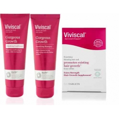 Вивискал/Viviscal набор для женщин: витамины + шампунь + кондиционер