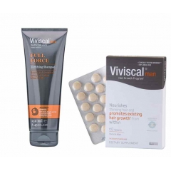 Вивискал/Viviscal набор для мужчин: витамины + шампунь