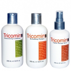 Трикомин/Tricomin: Спрей (clinical)+ Шампунь Увлажняющий + Кондиционер (Clinical)