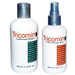 Трикомин/Tricomin: Спрей (clinical) + Шампунь-кондиционер Clinical